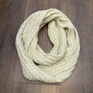 Maurices knitted infinity scarf cream